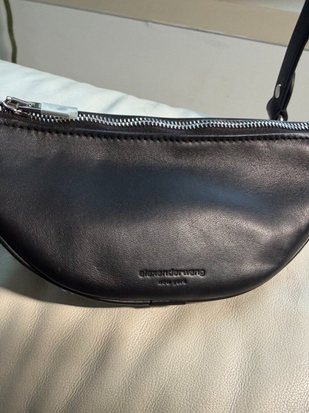 Alexander Wang Crystal Mini Attica Fanny Pack - Black